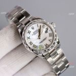Swiss AAA Replica Rolex Datejust 31 Watch Stainless Steel White MOP Dial